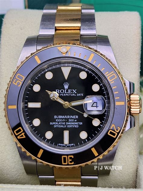 Rolex Submariner Date 116613LN Black Dial RubberB+Original 